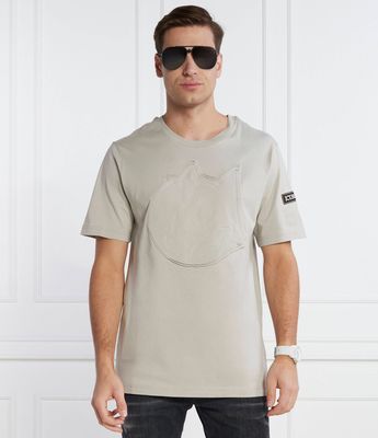 T-shirt męski na wiosnę Iceberg ze sklepu: Gomez Fashion Store w kategorii: T-shirty męskie - zdjęcie 874714-BD9-10338_II242M000023816