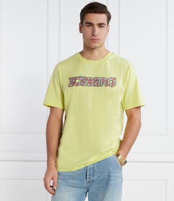 T-shirt męski Iceberg ze sklepu: Gomez Fashion Store w kategorii: T-shirty męskie - zdjęcie 874714-BD9-10338_II242M000024818