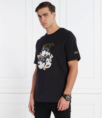 T-shirt męski na wiosnę Iceberg ze sklepu: Gomez Fashion Store w kategorii: T-shirty męskie - zdjęcie 874714-BD9-10338_II242M000025900
