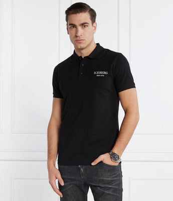 T-shirt męski casual Iceberg ze sklepu: Gomez Fashion Store w kategorii: T-shirty męskie - zdjęcie 874714-BD9-10338_II242M000028900