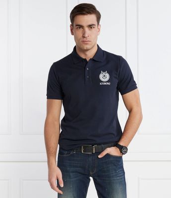 T-shirt męski wiosenny Iceberg ze sklepu: Gomez Fashion Store w kategorii: T-shirty męskie - zdjęcie 874714-BD9-10338_II242M000029693