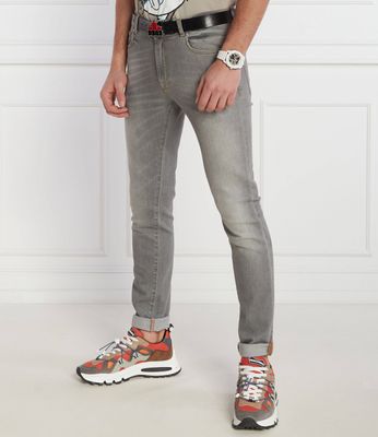 Jeansy męskie młodzieżowe Iceberg ze sklepu: Gomez Fashion Store w kategorii: Jeansy męskie - zdjęcie 874714-BD9-10338_II242M000038042
