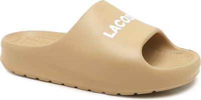 Klapki damskie na lato Lacoste ze sklepu: Gomez Fashion Store w kategorii: Klapki damskie - zdjęcie 874714-BD9-10338_LA242W000008944
