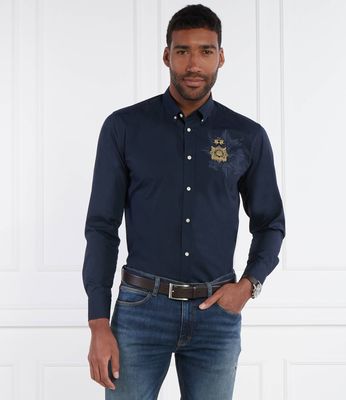 Koszula męska na jesień La Martina ze sklepu: Gomez Fashion Store w kategorii: Koszule męskie - zdjęcie 874714-BD9-10338_LR242M000011717