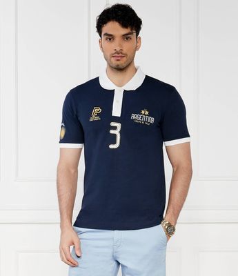 T-shirt męski młodzieżowy La Martina ze sklepu: Gomez Fashion Store w kategorii: T-shirty męskie - zdjęcie 874714-BD9-10338_LR242M000024717