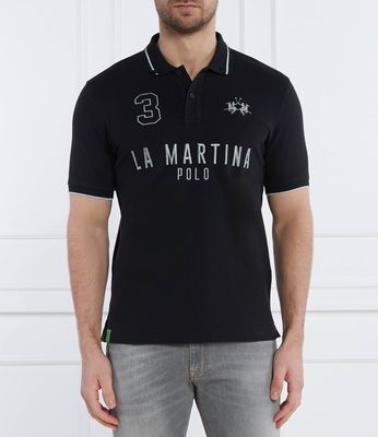 T-shirt męski młodzieżowy La Martina ze sklepu: Gomez Fashion Store w kategorii: T-shirty męskie - zdjęcie 874714-BD9-10338_LR242M000025999