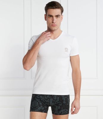 T-shirt męski wiosenny Versace ze sklepu: Gomez Fashion Store w kategorii: T-shirty męskie - zdjęcie 874714-BD9-10338_VE241M000007011