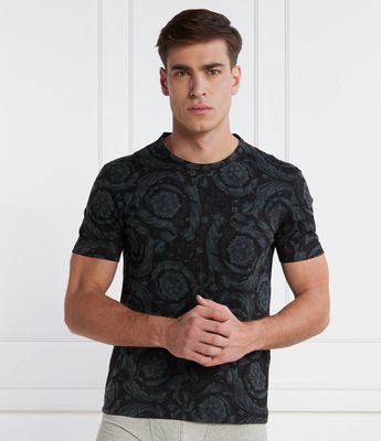 T-shirt męski na wiosnę Versace ze sklepu: Gomez Fashion Store w kategorii: T-shirty męskie - zdjęcie 874714-BD9-10338_VE241M000012083