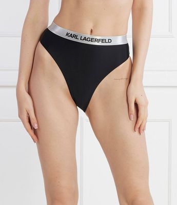 Strój kąpielowy na wiosnę Karl Lagerfeld ze sklepu: Gomez Fashion Store w kategorii: Stroje kąpielowe - zdjęcie 874714-BD9-10338_KW241W000010666