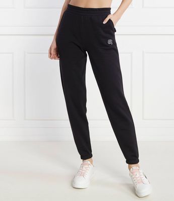 Spodnie damskie jesienne sportowe Karl Lagerfeld ze sklepu: Gomez Fashion Store w kategorii: Spodnie damskie - zdjęcie 874714-BD9-10338_KL241W000041666