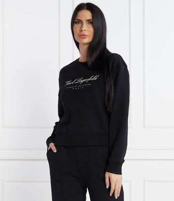 Bluza damska casual Karl Lagerfeld ze sklepu: Gomez Fashion Store w kategorii: Bluzy damskie - zdjęcie 874714-BD9-10338_KL241W000079666
