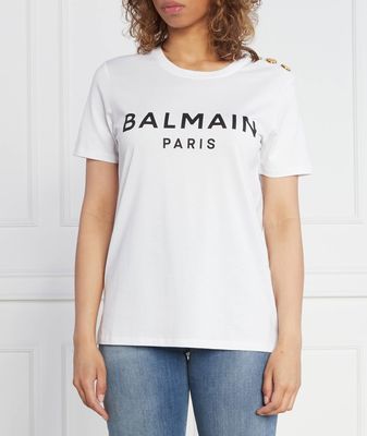 Bluzka damska młodzieżowa BALMAIN ze sklepu: Gomez Fashion Store w kategorii: Bluzki damskie - zdjęcie 874714-BD9-10338_BA241W000001016