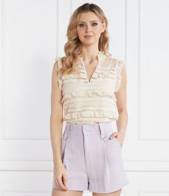 Bluzka damska casualowa Twinset ze sklepu: Gomez Fashion Store w kategorii: Bluzki damskie - zdjęcie 874714-BD9-10338_TS241W000009188