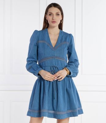 Sukienka casualowa Twinset ze sklepu: Gomez Fashion Store w kategorii: Sukienki - zdjęcie 874714-BD9-10338_TS241W000013A16
