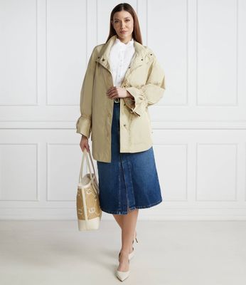 Parka damska Twinset ze sklepu: Gomez Fashion Store w kategorii: Parki damskie - zdjęcie 874714-BD9-10338_TS241W000014790