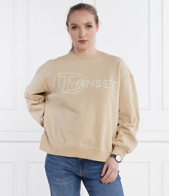 Bluza damska na jesień Twinset ze sklepu: Gomez Fashion Store w kategorii: Bluzy damskie - zdjęcie 874714-BD9-10338_TS241W000021790