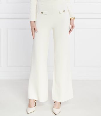 Spodnie damskie Twinset ze sklepu: Gomez Fashion Store w kategorii: Spodnie damskie - zdjęcie 874714-BD9-10338_TS241W000026299