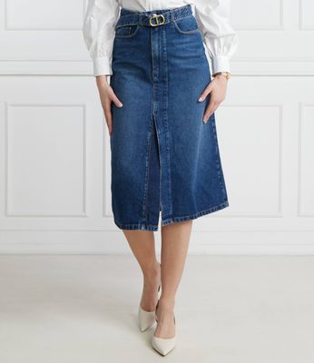 Spódnica wiosenna Twinset ze sklepu: Gomez Fashion Store w kategorii: Spódnice - zdjęcie 874714-BD9-10338_TS241W000027532