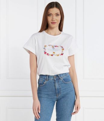 Bluzka damska na wiosnę Twinset ze sklepu: Gomez Fashion Store w kategorii: Bluzki damskie - zdjęcie 874714-BD9-10338_TS241W000033858