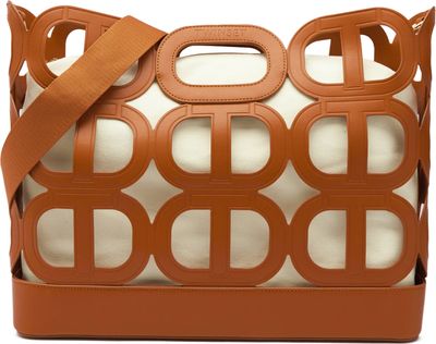 Shopper bag boho Twinset ze sklepu: Gomez Fashion Store w kategorii: Torby Shopper bag - zdjęcie 874714-BD9-10338_TS242W000058259