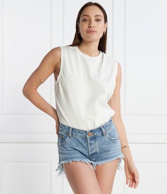 Bluzka damska na wiosnę na lato Pinko ze sklepu: Gomez Fashion Store w kategorii: Bluzki damskie - zdjęcie 874714-BD9-10338_PI241W000024059