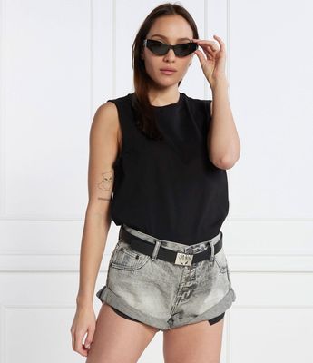 Pinko - Bluzka damska ze sklepu: Gomez Fashion Store w kategorii: Bluzki damskie - zdjęcie 874714-BD9-10338_PI241W000024099