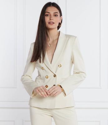 Pinko - Marynarka na wiosnę ze sklepu: Gomez Fashion Store w kategorii: Marynarki damskie - zdjęcie 874714-BD9-10338_PI241W000037933