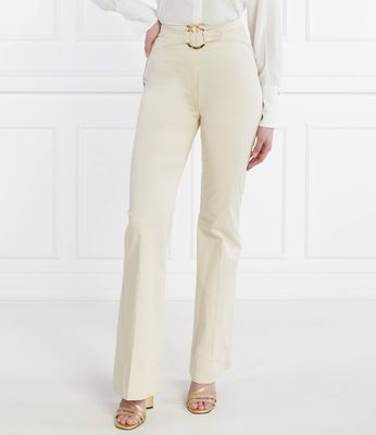 Spodnie damskie na wiosnę Pinko ze sklepu: Gomez Fashion Store w kategorii: Spodnie damskie - zdjęcie 874714-BD9-10338_PI241W000044A83