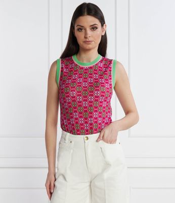Kamizelka damska Pinko ze sklepu: Gomez Fashion Store w kategorii: Kamizelki damskie - zdjęcie 874714-BD9-10338_PI241W000050765