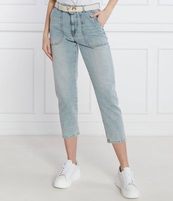 Pinko - Jeansy damskie casual ze sklepu: Gomez Fashion Store w kategorii: Jeansy damskie - zdjęcie 874714-BD9-10338_PI241W000207A88