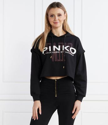 Bluza damska Pinko ze sklepu: Gomez Fashion Store w kategorii: Bluzy damskie - zdjęcie 874714-BD9-10338_PI241W000212099