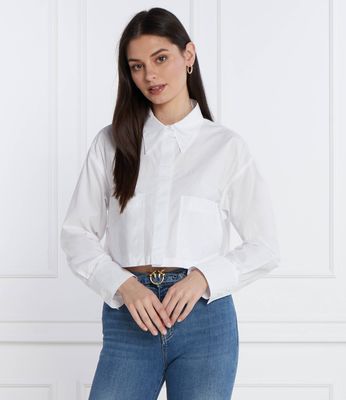 Koszula damska elegancka Pinko ze sklepu: Gomez Fashion Store w kategorii: Koszule damskie - zdjęcie 874714-BD9-10338_PI241W000213004