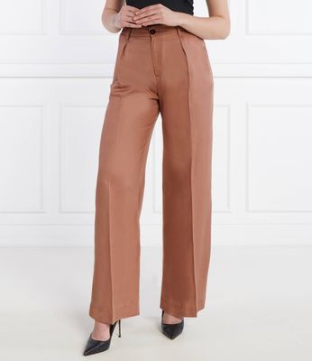 Spodnie damskie retro Pinko ze sklepu: Gomez Fashion Store w kategorii: Spodnie damskie - zdjęcie 874714-BD9-10338_PI241W000226895