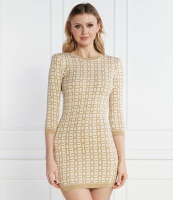 Sukienka na wiosnę Elisabetta Franchi ze sklepu: Gomez Fashion Store w kategorii: Sukienki - zdjęcie 874714-BD9-10338_EF241W000036157