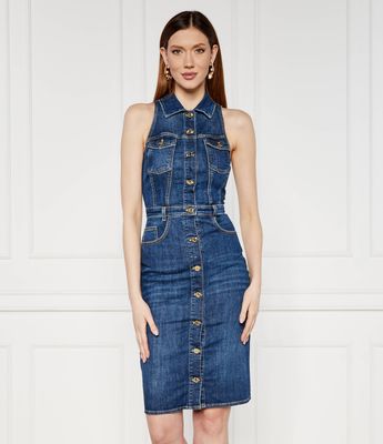 Sukienka wiosenna Elisabetta Franchi ze sklepu: Gomez Fashion Store w kategorii: Sukienki - zdjęcie 874714-BD9-10338_EF241W000146590