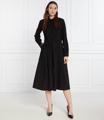 Sukienka trapezowa na jesień Max & Co. ze sklepu: Gomez Fashion Store w kategorii: Sukienki - zdjęcie 874714-BD9-10338_MX241W000026168