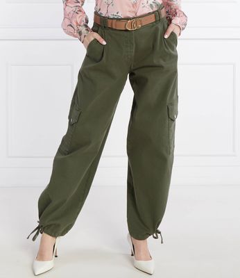 Spodnie damskie jesienne Max & Co. ze sklepu: Gomez Fashion Store w kategorii: Spodnie damskie - zdjęcie 874714-BD9-10338_MX242W000006637