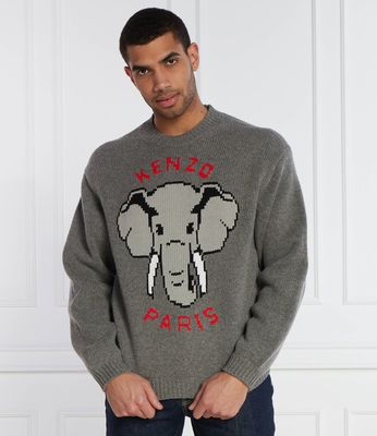 Sweter męski Kenzo ze sklepu: Gomez Fashion Store w kategorii: Swetry męskie - zdjęcie 874714-BD9-10338_KE242M000002503