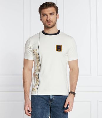 T-shirt męski w stylu młodzieżowym Aeronautica Militare ze sklepu: Gomez Fashion Store w kategorii: T-shirty męskie - zdjęcie 874714-BD9-10338_AM242M000037213