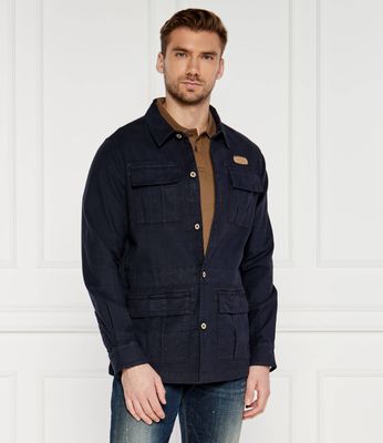 Kurtka męska na wiosnę Aeronautica Militare ze sklepu: Gomez Fashion Store w kategorii: Kurtki męskie - zdjęcie 874714-BD9-10338_AM242M000041151
