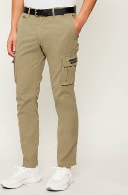 Spodnie męskie na jesień Aeronautica Militare ze sklepu: Gomez Fashion Store w kategorii: Spodnie męskie - zdjęcie 874714-BD9-10338_AM242M000062021