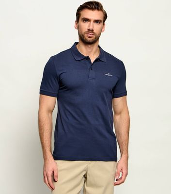 T-shirt męski wiosenny Aeronautica Militare ze sklepu: Gomez Fashion Store w kategorii: T-shirty męskie - zdjęcie 874714-BD9-10338_AM242M000068019