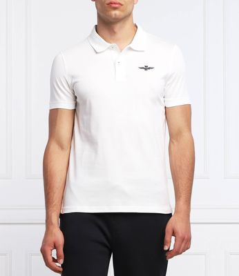 T-shirt męski casualowy Aeronautica Militare ze sklepu: Gomez Fashion Store w kategorii: T-shirty męskie - zdjęcie 874714-BD9-10338_AM242M000068002
