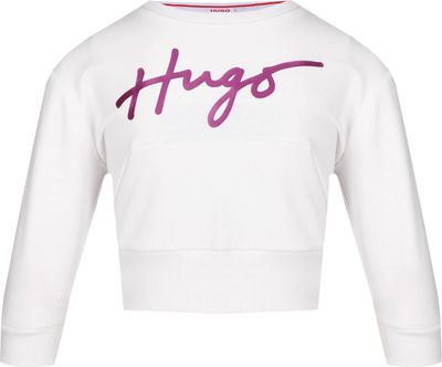 Bluza dziewczęca wiosenna HUGO KIDS ze sklepu: Gomez Fashion Store w kategorii: Bluzy dziewczęce