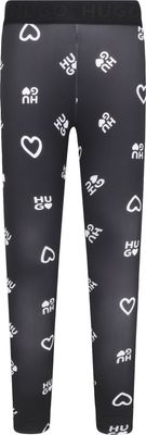 Spodnie dziewczęce na wiosnę HUGO KIDS ze sklepu: Gomez Fashion Store w kategorii: Spodnie dziewczęce