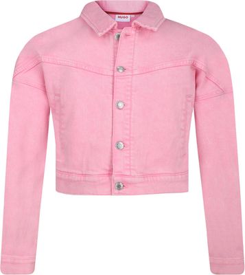 Kurtka dziewczęca wiosenna HUGO KIDS ze sklepu: Gomez Fashion Store w kategorii: Kurtki dziewczęce