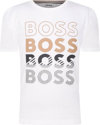 T-shirt chłopięce letni BOSS Kidswear ze sklepu: Gomez Fashion Store w kategorii: T-shirty chłopięce