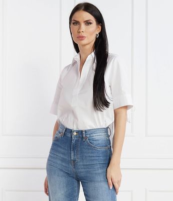 Koszula damska DONDUP - made in Italy ze sklepu: Gomez Fashion Store w kategorii: Koszule damskie - zdjęcie 874714-BD9-10338_DN242W000005000