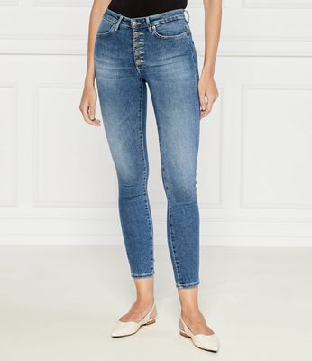 Jeansy damskie casualowe DONDUP - made in Italy ze sklepu: Gomez Fashion Store w kategorii: Jeansy damskie - zdjęcie 874714-BD9-10338_DN242W000015800