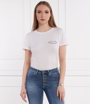 Bluzka damska casual DONDUP - made in Italy ze sklepu: Gomez Fashion Store w kategorii: Bluzki damskie - zdjęcie 874714-BD9-10338_DN242W000029000